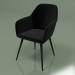 3d model Silla Antiba (negra) - vista previa