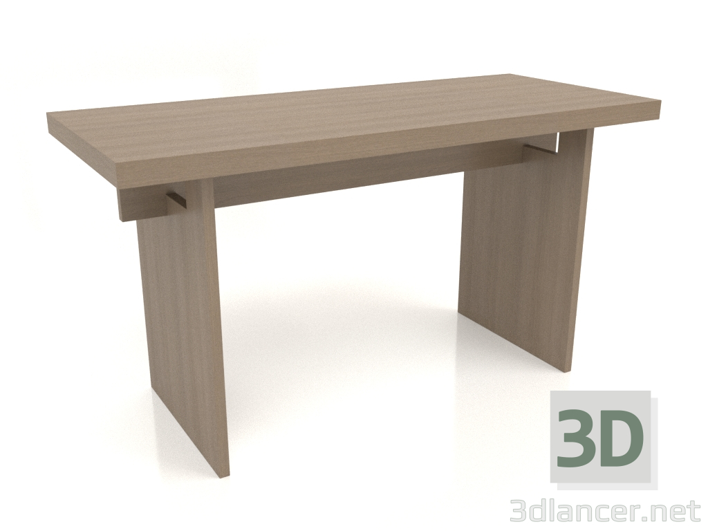 3D Modell Arbeitstisch RT 13 (1400x600x750, holzgrau) - Vorschau