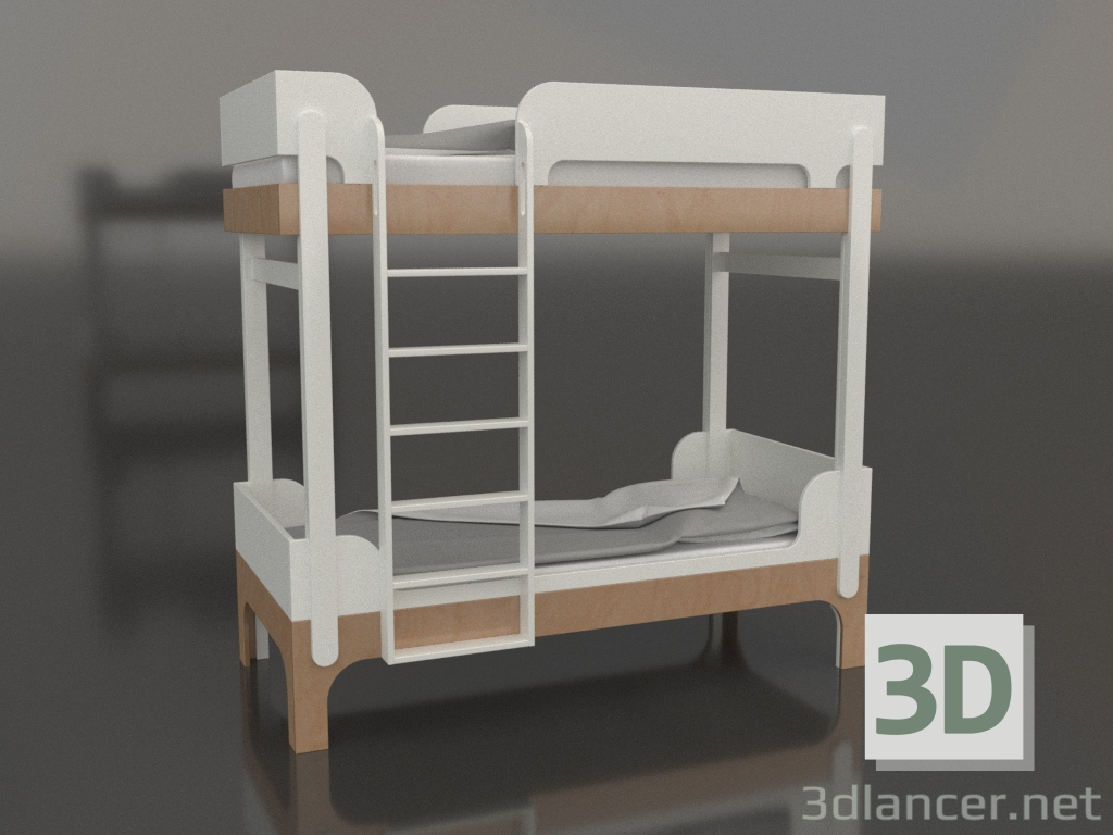 3d model Bunk bed TUNE Q (UWTQA1) - preview