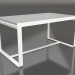 Modelo 3d Mesa de jantar 150 (DEKTON Kreta, Branco) - preview