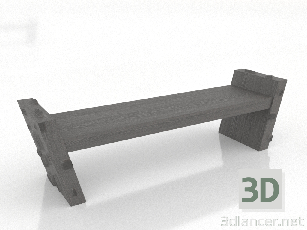3d model IZZA bench PREVIEWNUM#