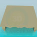 Modelo 3d Tabela - preview