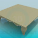 Modelo 3d Tabela - preview