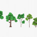 modello 3D di Pacchetto LowPoly Trees comprare - rendering