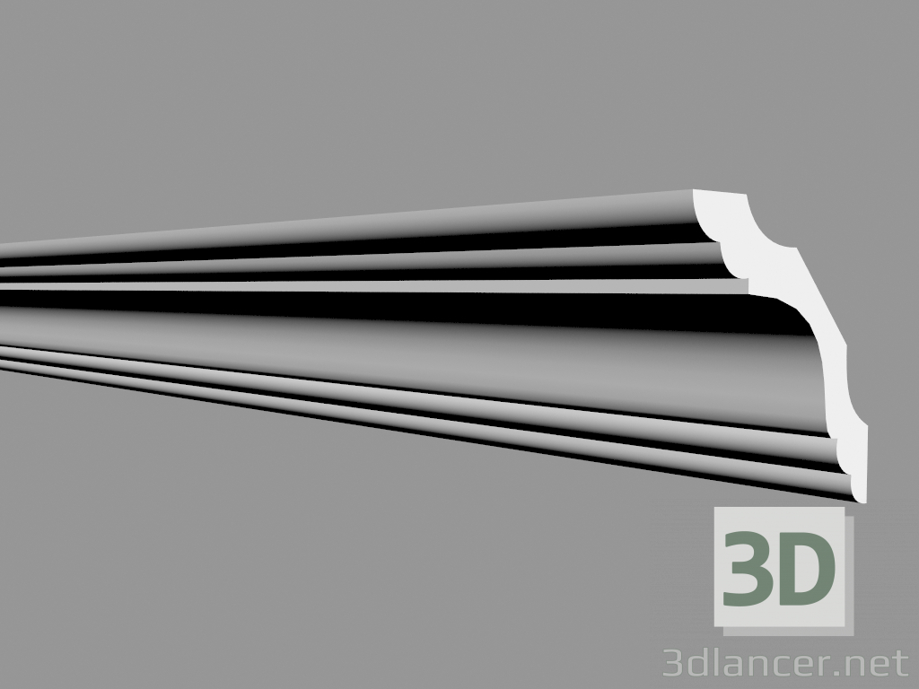 modèle 3D Corniche P201 - preview