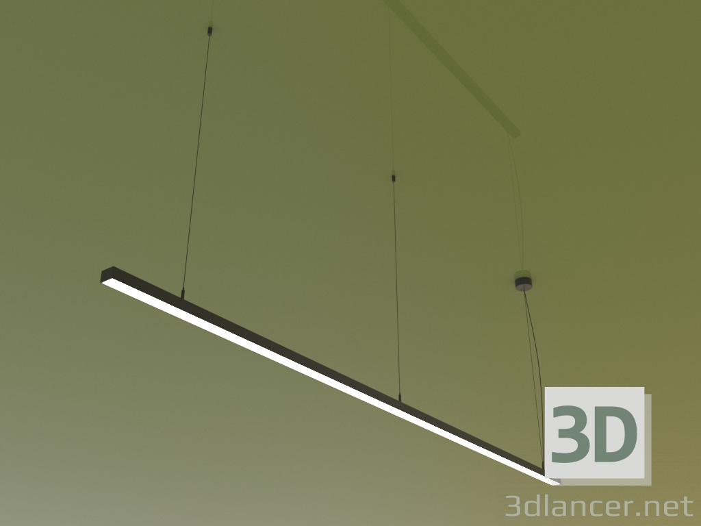 3d model Luminaria LINEAR P2534 (2000 mm) - vista previa