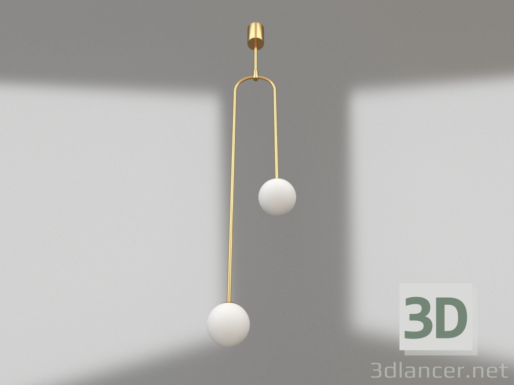 modèle 3D Suspension bronze Irene (08488-20,20) - preview