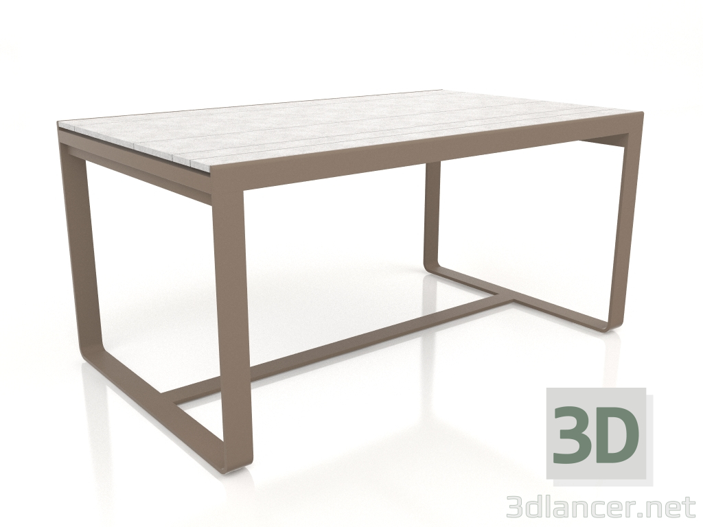 3d model Dining table 150 (DEKTON Kreta, Bronze) - preview