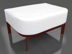 Pouf pour chaise (Vin rouge)