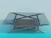 Table en verre