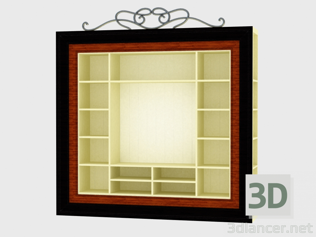 3d model Pared 8110 3 - vista previa