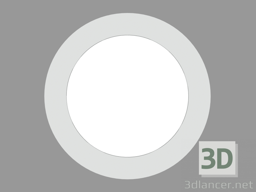 modello 3D Luce marciapiede COMPACT ROUND 370 mm (S5131W) - anteprima