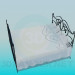 3d model Bed - preview