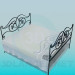 3d model Bed - preview