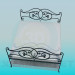 3d model Bed - preview