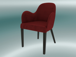 Demi-chaise Emily (rouge)