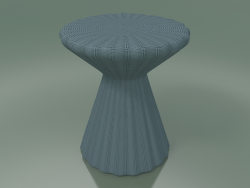 Table d'appoint, pouf (Bolla 12, bleu)