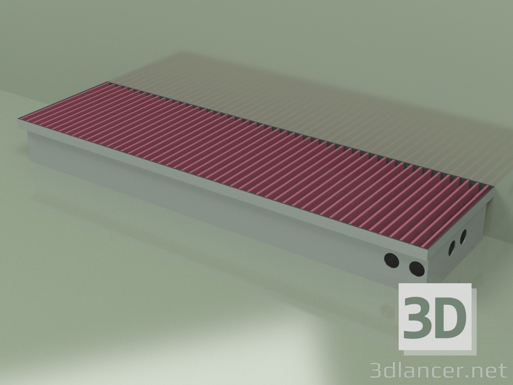 3d model Duct convector - Aquilo FMK (290х1000х110, RAL 4002) - preview