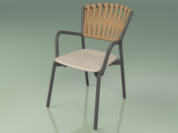 Fauteuil 121 (Fumée Métal, Mole Résine Polyuréthane)