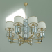 Modelo 3d Lustre suspenso 10099-8 (cristal transparente dourado) - preview