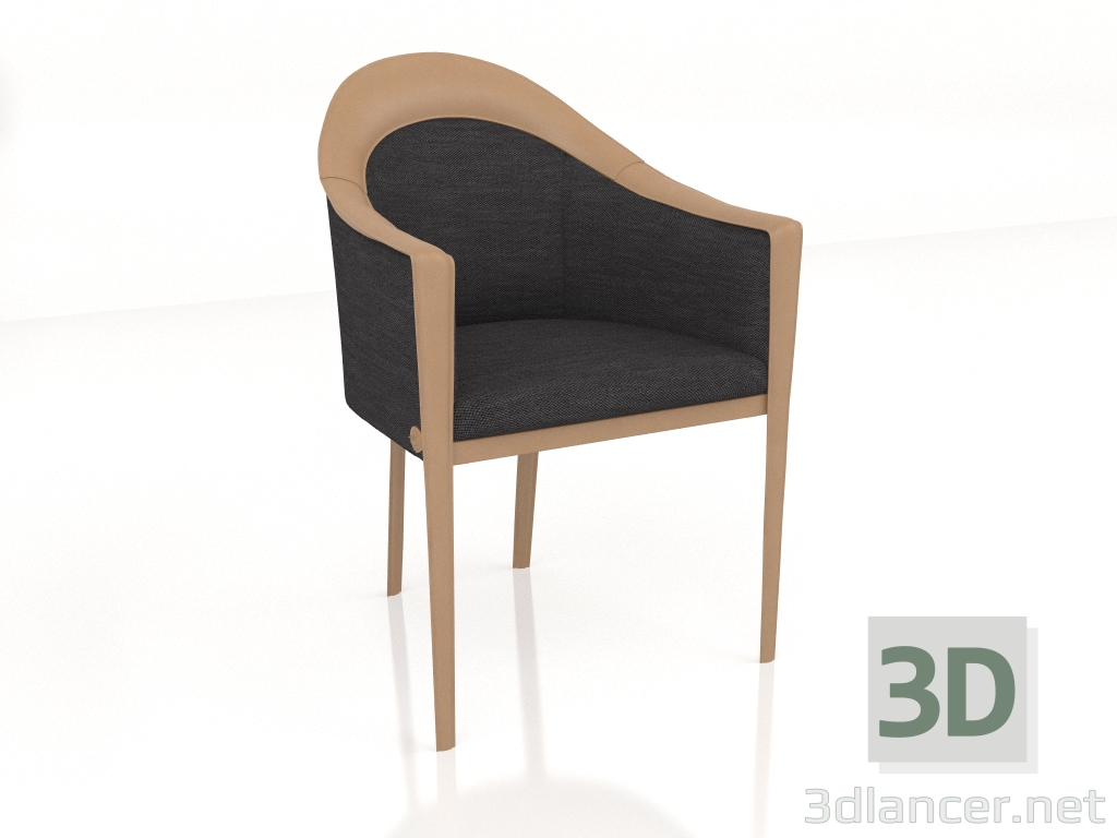 3d model Armchair (ST724) - preview