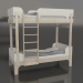 modello 3D Letto a castello TUNE Q (UNTQA1) - anteprima