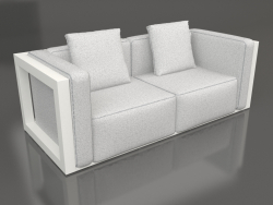 2-seater sofa (Agate gray)