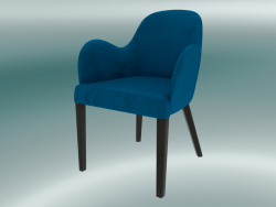 Demi-chaise Emily (bleu)