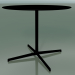 3d model Round table 5555 (H 72.5 - Ø 89 cm, Black, V39) - preview