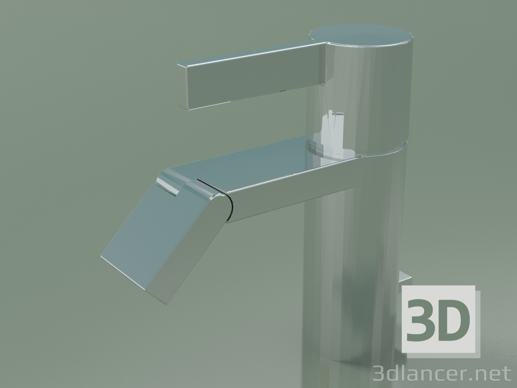 Modelo 3d Misturador monocomando para bidé com resíduos (33 600 670-00) - preview