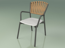 Fauteuil 121 (Metal Smoke, Polyuréthane Résine Gris)