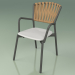 3d model Armchair 121 (Metal Smoke, Polyurethane Resin Gray) - preview