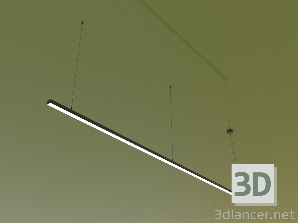 3d model Luminaria LINEAR P2534 (2500 mm) - vista previa