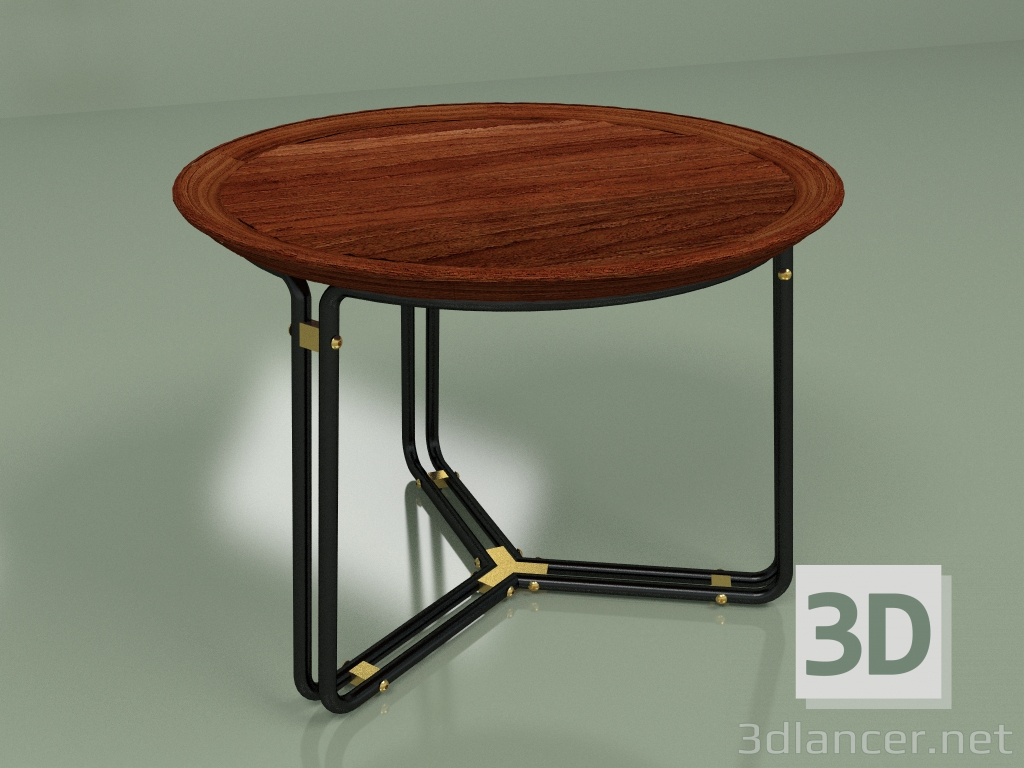 3d model Mesa de centro QT Mesa de centro diámetro 60 - vista previa