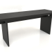 modèle 3D Table de travail RT 13 (1800x600x750, bois noir) - preview