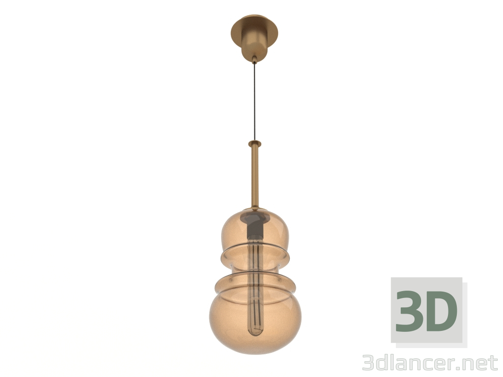 3d model Pendant lamp (6696) - preview