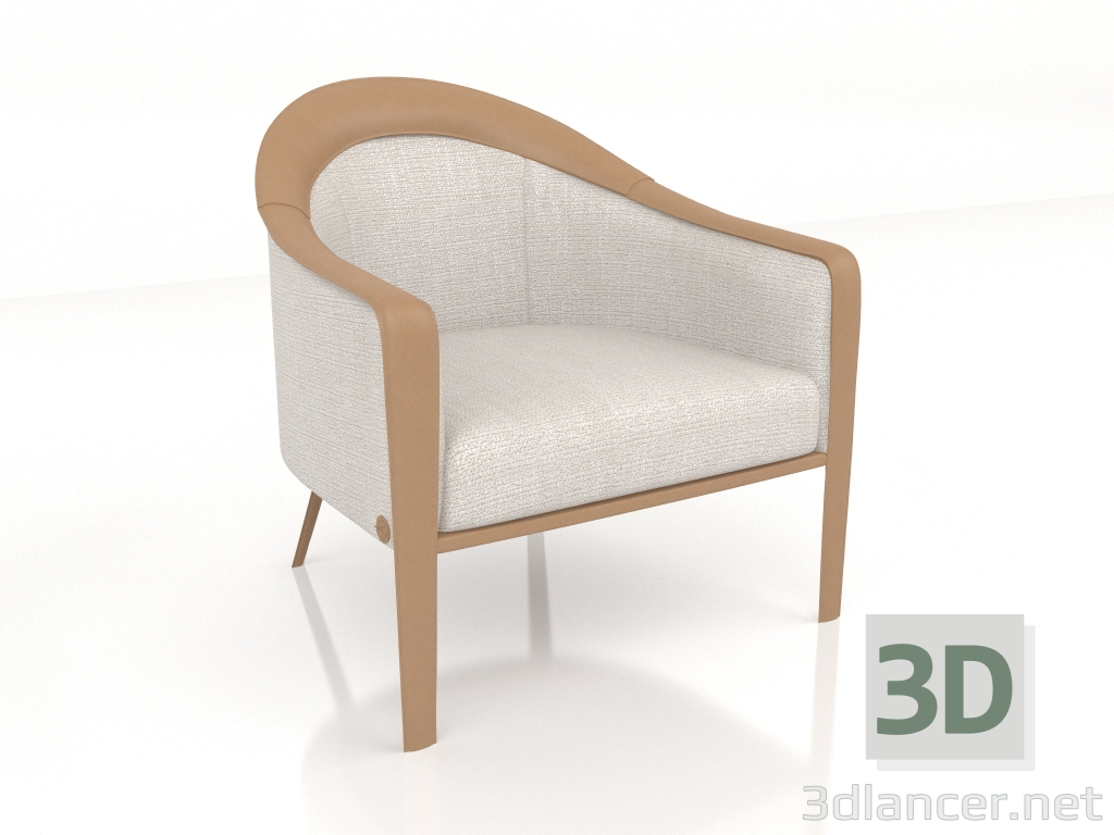 3d model Armchair (ST774) - preview