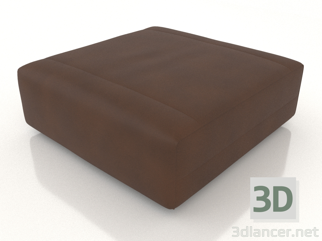 modello 3D Pouff 112 - anteprima