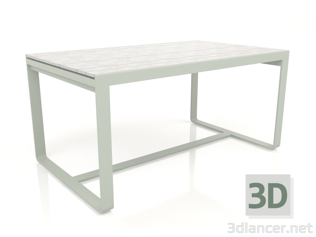 Modelo 3d Mesa de jantar 150 (DEKTON Kreta, cinza cimento) - preview