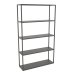 3d model Large rectangular rack (METAL, 100x30x170, 5 shelves) - preview