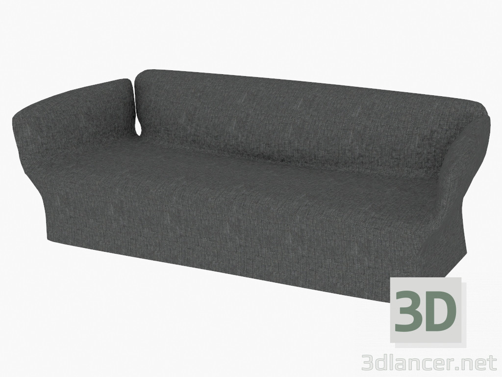 3d model Sofá cama matrimonial - vista previa