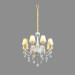 3d model Chandelier A8330LM-8GO - preview