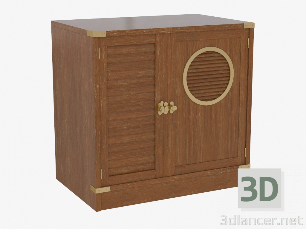 3D Modell Bar mit Kühlschrank - Vorschau