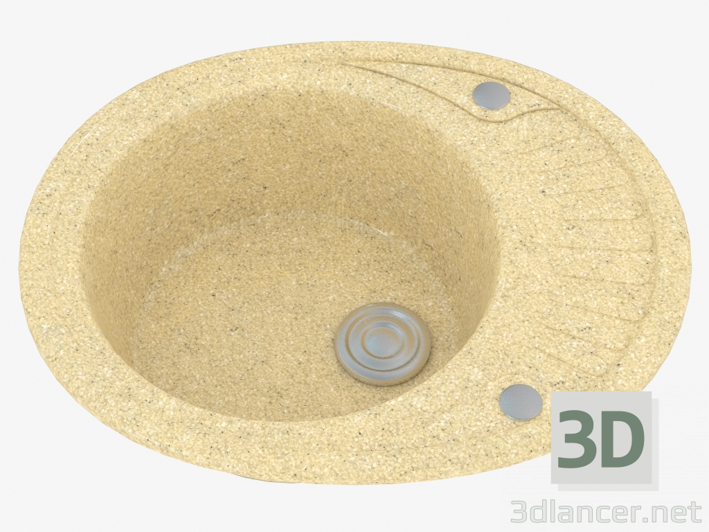 3d model Kitchen sink Fiesta (ZRS 211C) - preview