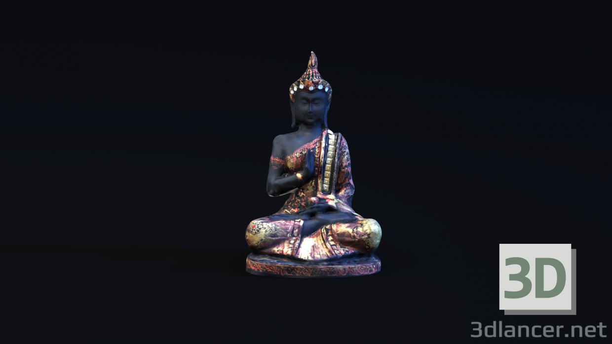 modèle 3D Photogrammétrie-statue-modèle 3D - preview