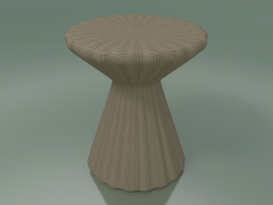 Table d'appoint, pouf (Bolla 12, Natural)