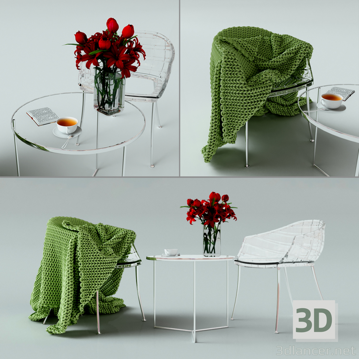 modello 3D di Stol styl comprare - rendering