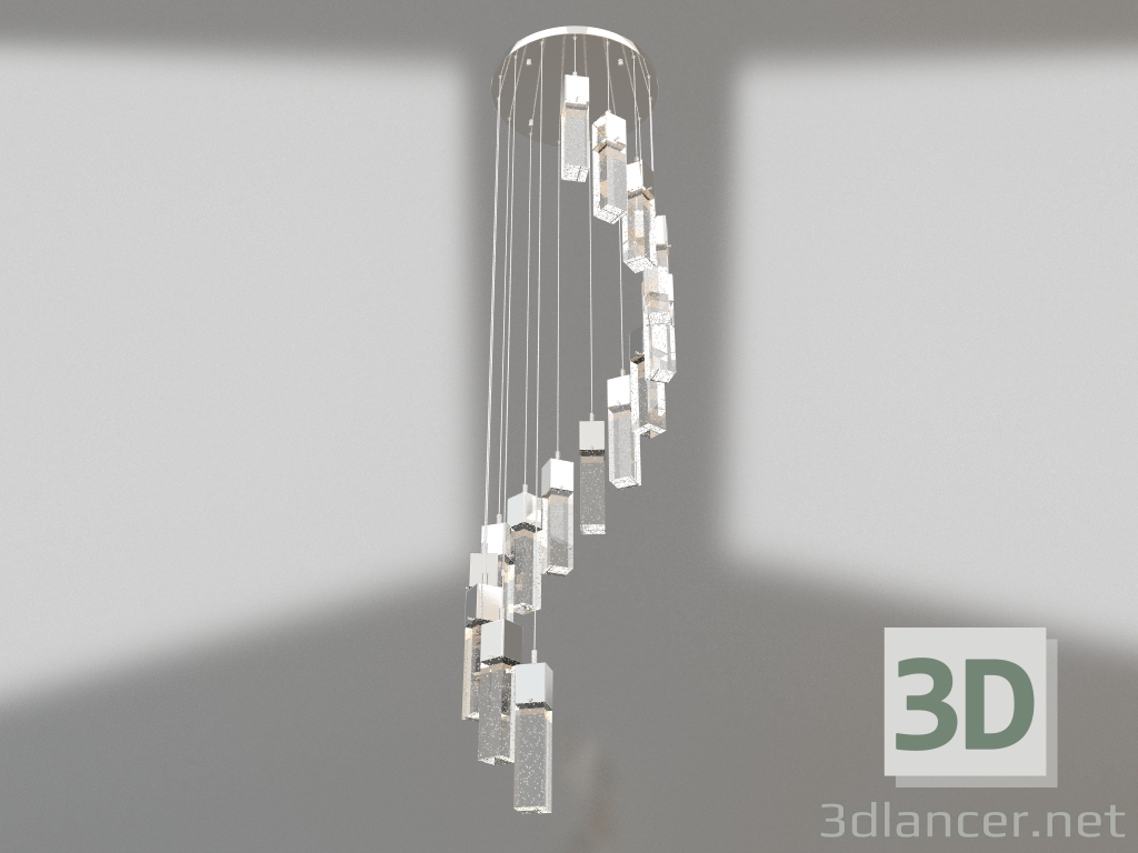 Modelo 3d Suspensão Aqua chrome (08510-15А,02) - preview