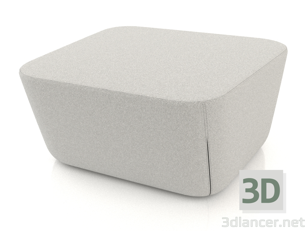 modèle 3D Pouf - preview