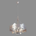 Modelo 3d Chandelier A8857SP-4BG - preview